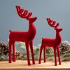 Resin Christmas Reindeer Deer Figurines