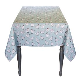 Tablecloth 72"L x 54"W Polyester (Option: White)