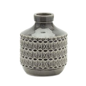 Vase 7"H Terra Cotta (Option: Grey)
