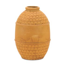 Vase 10"H Terra Cotta (Option: Orange)
