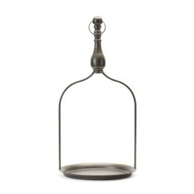 Modern Minimalist Iron Candle Holder (size: 11.5"D x 24"H)