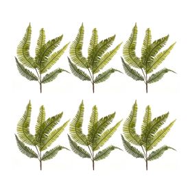 Artificial Fern Plant Bundle, Bush, Spray Vase Fillers (Option: 6pc Spray 28")