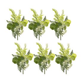 Artificial Queen Anne's Lace Flowers (Option: 6pc Spray 21.5")