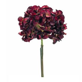 Artificial Hydrangea Flower Stem Bundle (Option: 2pc Red 23")