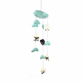 Felt Counting Sheep Mobile - Global Groove (Color: Blue)