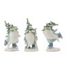 Winter Sport Gnome (Set of 3) 7"H, 8"H, 8.5"H Resin