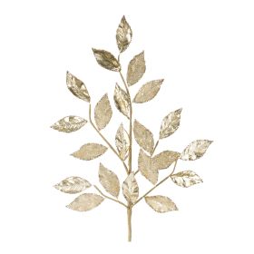 Leaf Spray (Set of 2) 29"H Polyester (Option: Gold)