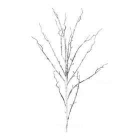 Snowy Branch Vase Filler (Option: 12pc Birch 34")