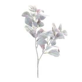 Artificial Winter Foliage Leaf Spray (Option: 6pc White 28.5")