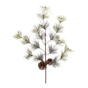 Pine Spray - Artificial Foliage Plastic (Option: 6pc Needle 20.5")
