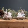 Resin Winter Gnome Figurines