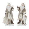 Santa Figurines (Set of 2) Resin
