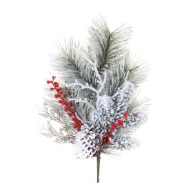 Snowy Branch Vase Filler (Option: 2pc Berry 20")