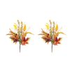 Mixed Fall Leaf Artificial Foliage Polyester