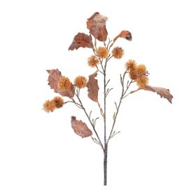 Artificial Fall Leaf Spray (Option: 6pc Pods 27")