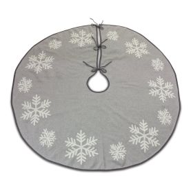 Tree Skirt 48"D Cotton (Option: Grey)