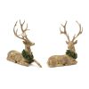 Resin Christmas Reindeer Deer Figurines