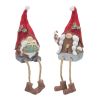 Christmas Gnome Figurines with Dangling Legs (Set of 6) Resin