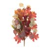 Mixed Fall Leaf Artificial Foliage Polyester