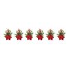 Poinsettia & Pine - Artificial Flowers & Foliage