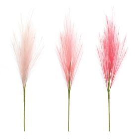 Plume Bundle Spray Plastic (Option: 3pc Pink 42.5")