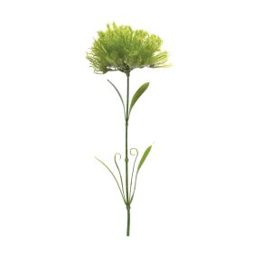 Puff Stem (Set of 6) 24"H Plastic (Option: Green)