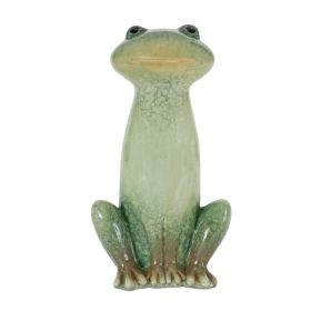 Frog Figurines Resin (Option: 2pc, 8.75")