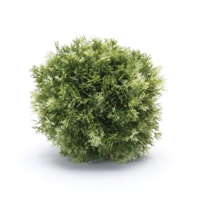Artificial Foliage Orbs Plastic (Option: 2pc Dark Green 5")