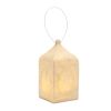 Pendant Lantern 5.5"L x 9"H Resin 3 AAA Batteries, Not Included