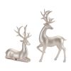 Deer (Set of 2) 9"H, 13"H Resin