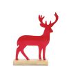Deer on Base (Set of 2) Wood/Metal