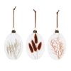 Ornament (Set of 12) 5.5"H Glass
