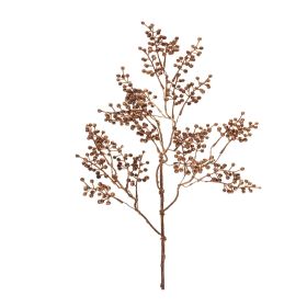 Berry Spray, Branch, & Bundle - Artificial Flowers & Foliage for Vases (Option: 6pc, 29" Bronze)