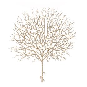 Glitter Spray Vase Filler - Artificial Foliage (Option: 6pc Champange Twigs 35")