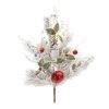 Artificial Foliage - Flocked Pine Spray (set of 2)
