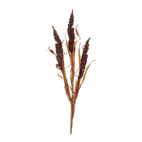 Astilbe Grass Spray (Set of 6) 25"H Plastic (Option: Purple, Brown)