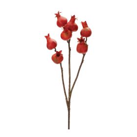Pomegranate Spray (Set of 2) Foam (Option: Branch 29")