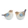 Painted Ceramic Bird Figurines - Country Cottage / Farmhouse Decor