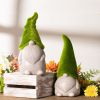 Gnome (Set of 2) 10"H Resin