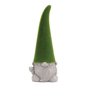 Gnome Figurines (Set of 2) Terra Cotta (Option: Green 16.5")