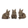 Resin Painted Bunny Rabbit Figurines