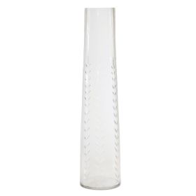 Vase 11.5"H Glass (Option: Clear)