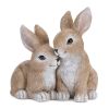 Resin Painted Bunny Rabbit Figurines