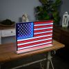 Flag Infinity Light 23"L x 15.5"H UL Plug
