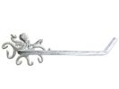 Cast Iron Octopus Toilet Paper Holder 11"