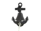Cast Iron Wall Mounted Anchor Bell 8"