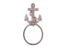 Cast Iron Anchor Towel Holder 8.5"