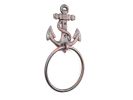 Cast Iron Anchor Towel Holder 8.5"