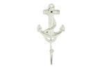 Cast Iron Anchor Decorative Hook 7"