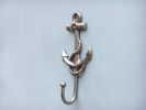 Metal Anchor And Rope With Hook 7"